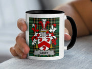Casey Irish Surname Accent Mug