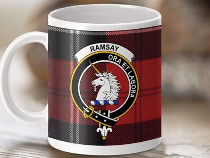 Ramsay Ora Et Labora Plaid Design Mug product