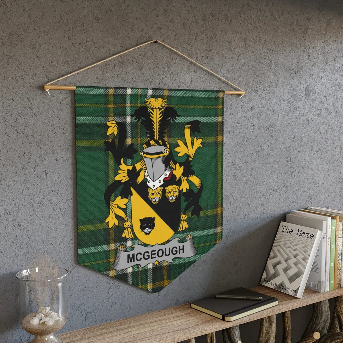 McGeough Family Crest Wall Decor Tapestry product type