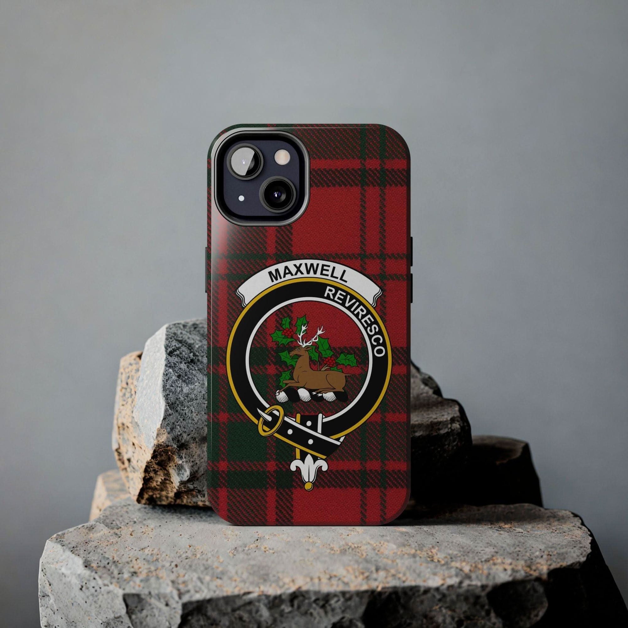Maxwell Clan Scottish Tartan Cell Phone Case - Celtic Ancestry Gifts