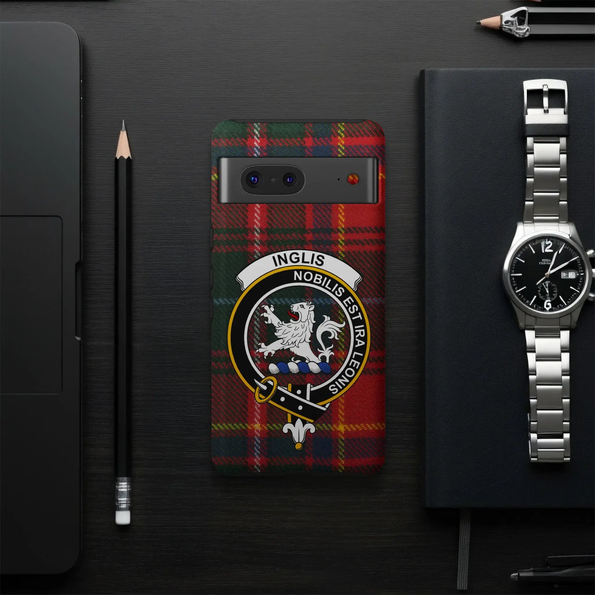 Inglis No Bilis Est Ira Leonis Phone Case