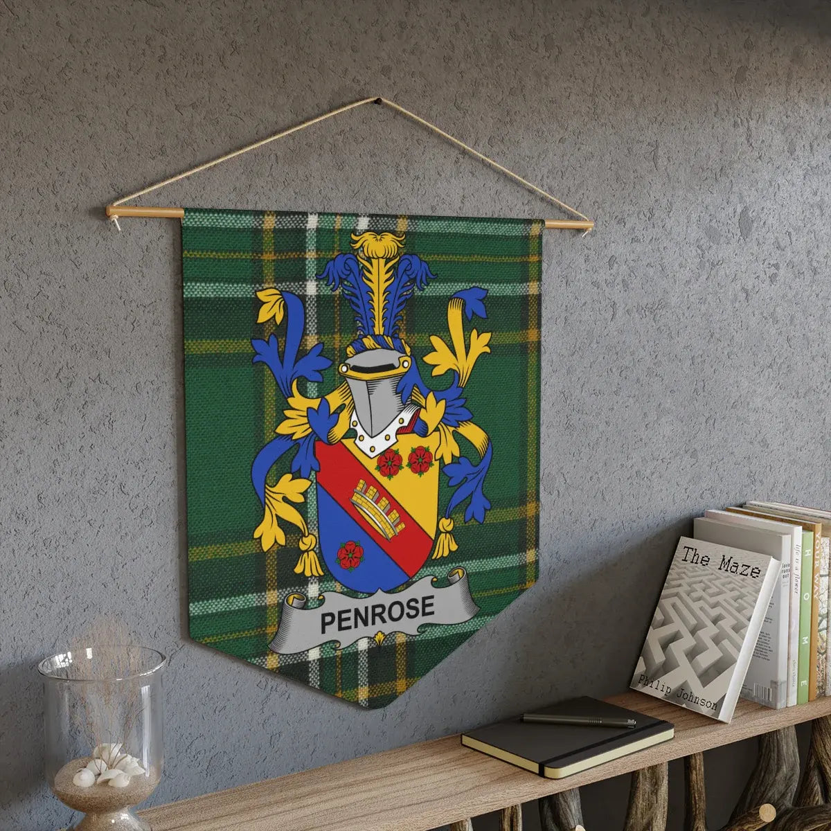 Penrose Crest Design Wall Hanging Decor product