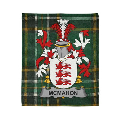 McMahon Family Crest Tartan Blanket product