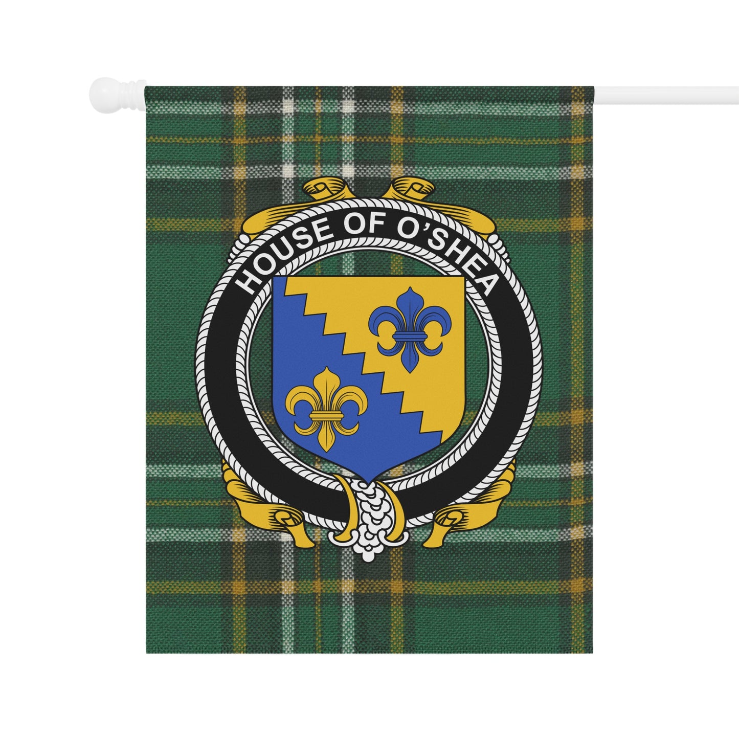 House of O'Shea Family Crest Plaid Flag product
