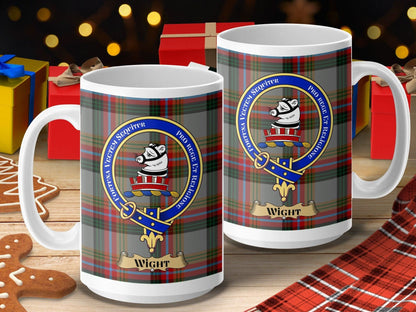 Wight Clan Crest Mug Perfect Holiday Gift product type