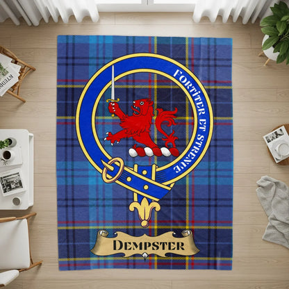 Personalized Dempster Clan Tartan Rug product
