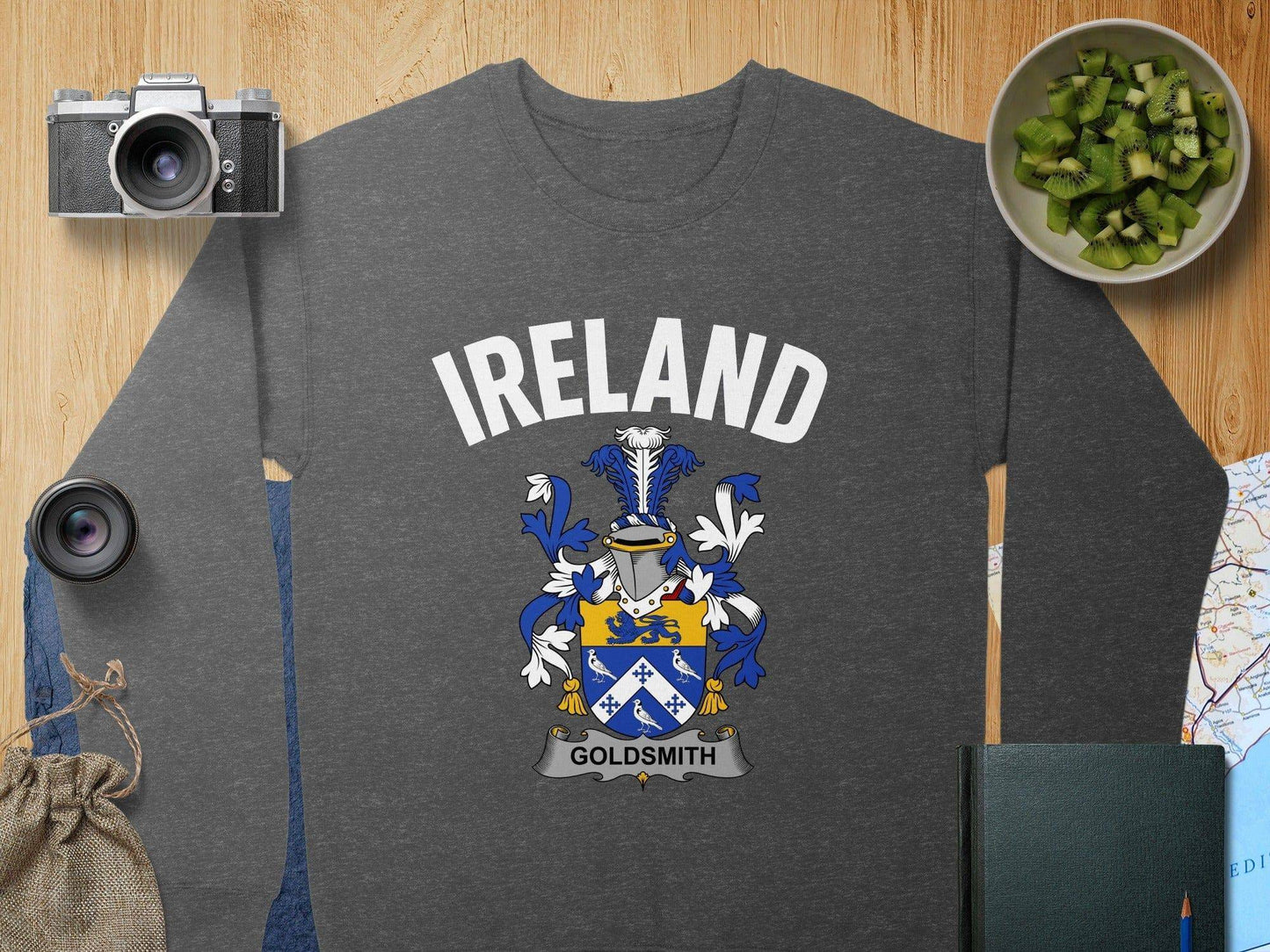 Ireland Goldsmith Family Crest Long-Sleeve Shirt product