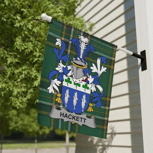 Family Crest Hackett House Vertical Flag product