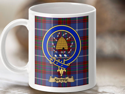 Suttie Clan Tartan Plaid Design Mug Product