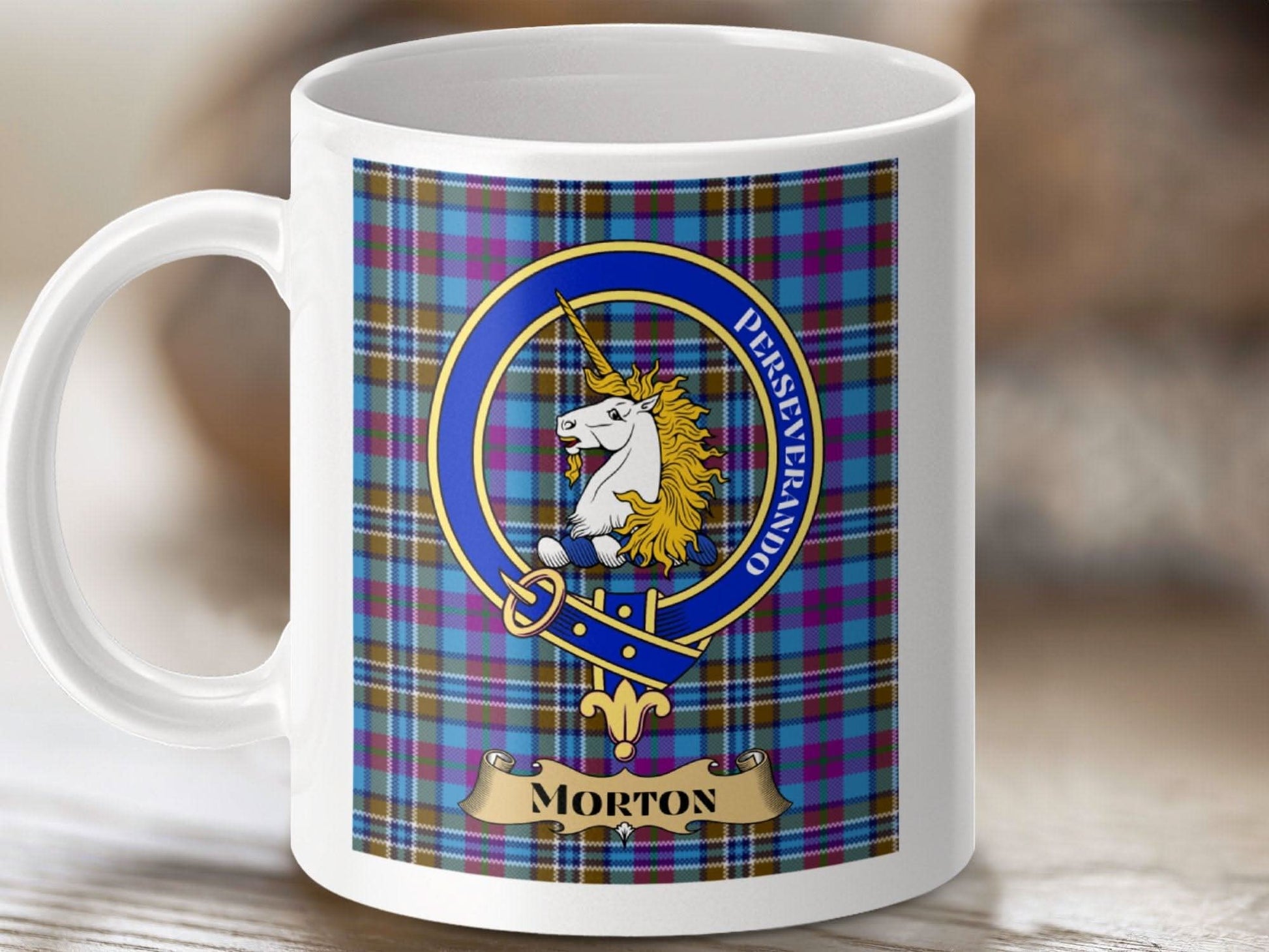 Morton Perseverando Tartan Design Mug product