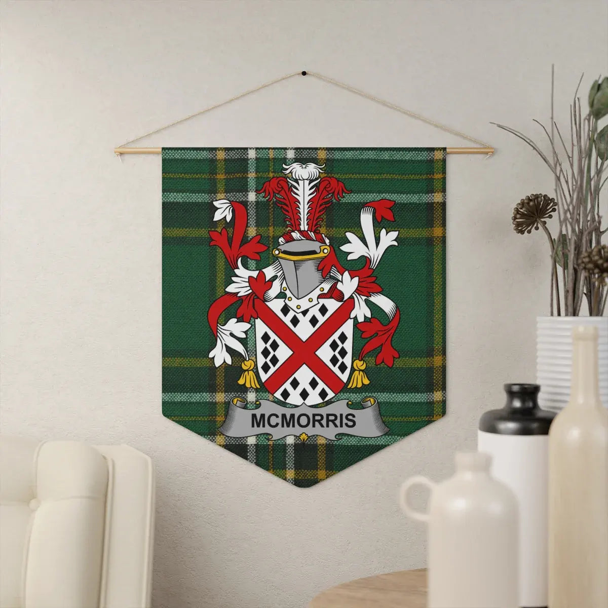 McMorris Family Crest Tapestry Wall Hanging product