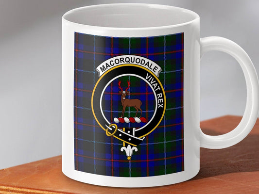 Macorquodale Vivat Rex Tartan Pattern Mug product