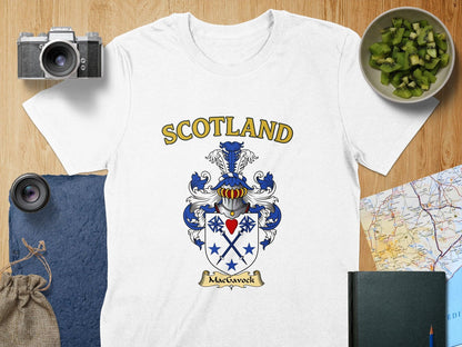 Scotland MacGarvie Family Crest Design Shirt product