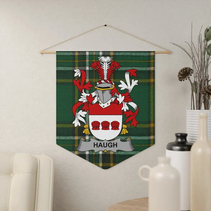 Haugh Family Crest Tartan Plaid Wall Art Decor product