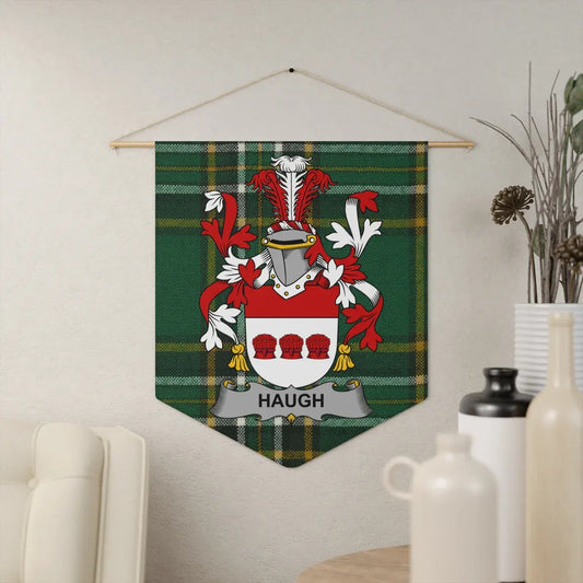 Haugh Family Crest Tartan Plaid Wall Art Decor product