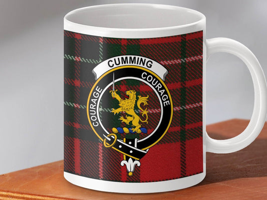 Courage Cumming Courage Plaid Design Mug product