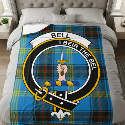 Bell I Beir The Bel Tartan Throw Blanket product type