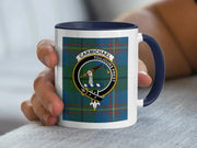 Clan Carmichael Tartan Accent Mug – 11 oz & 15 oz