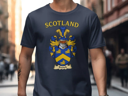 Scotland French Family Crest Heritage Shirt product type
