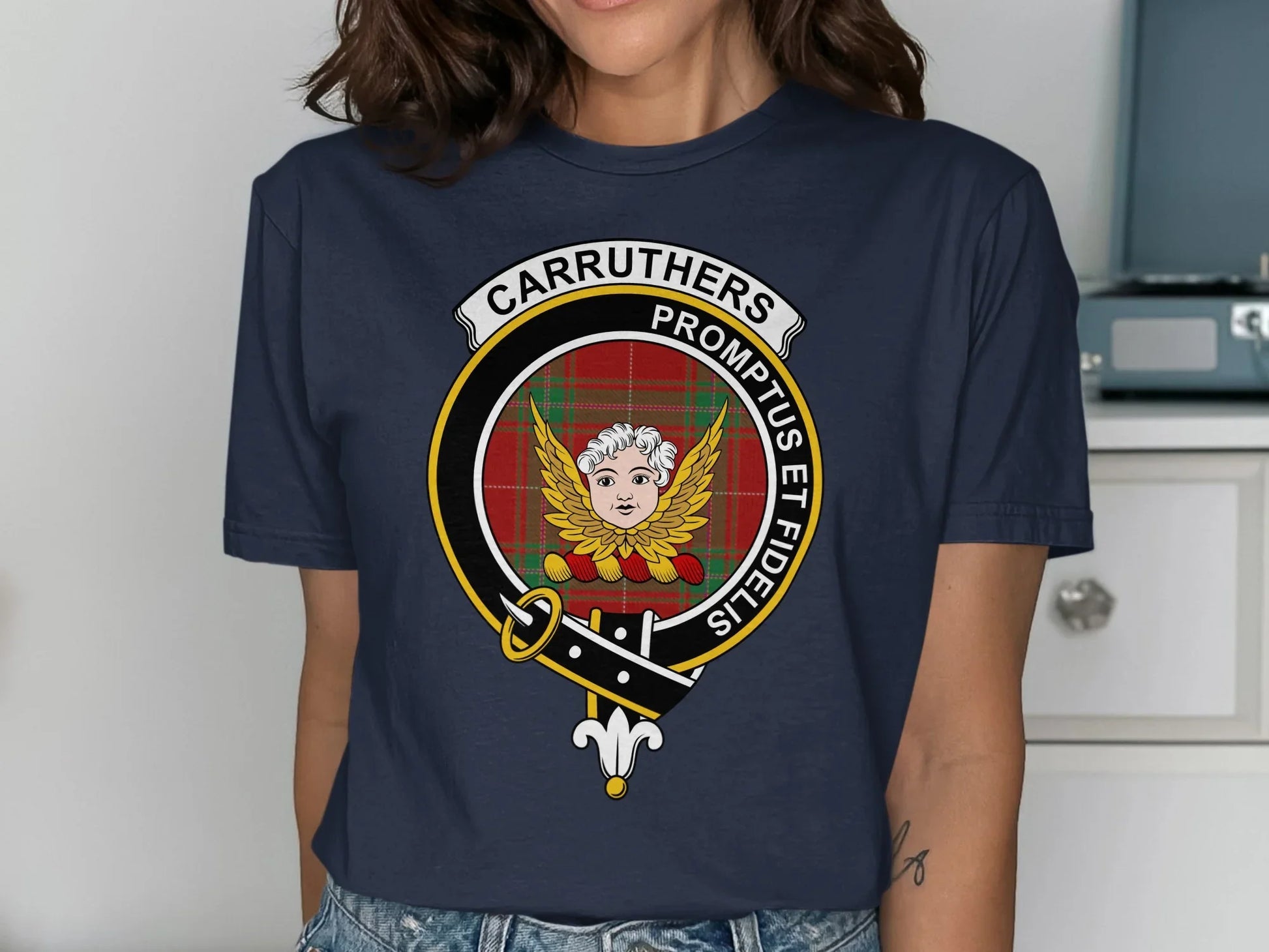 Carruthers Promptus Et Fidelis Design T-shirt product