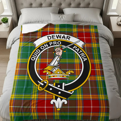 Quid On Pro Patria Print Tartan Dewar Blanket product