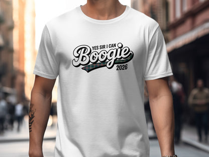 Yes Sir I Can Boogie 2026 Graphic Tee