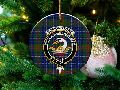 Edmonstone Virtus Auget Honorem Plaid Ornament product