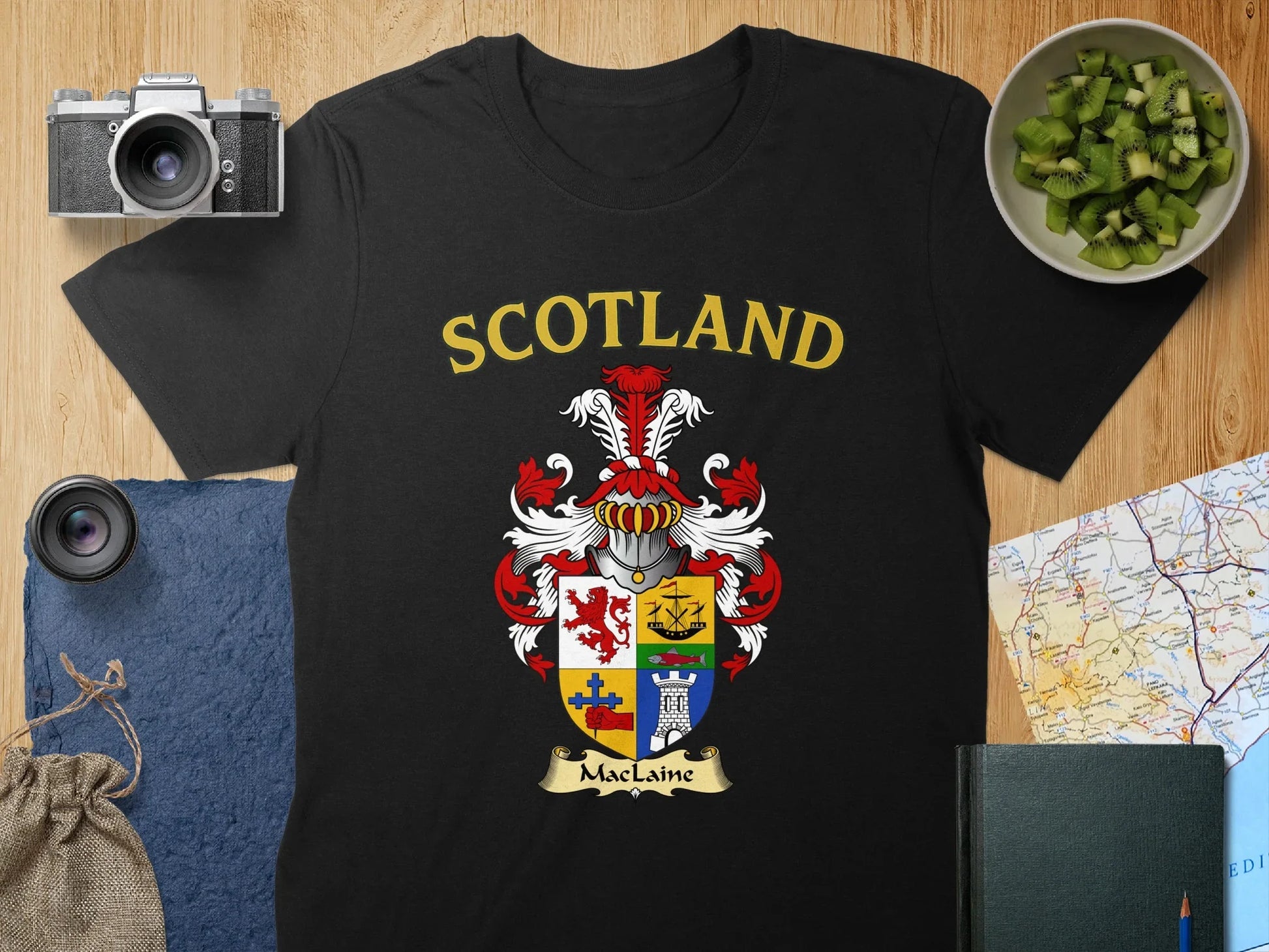 Scotland MacLaine Family Crest T-Shirt product