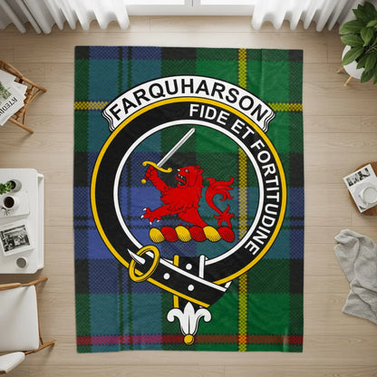Farquharson Clan Tartan Carpet Classic Home Decor product