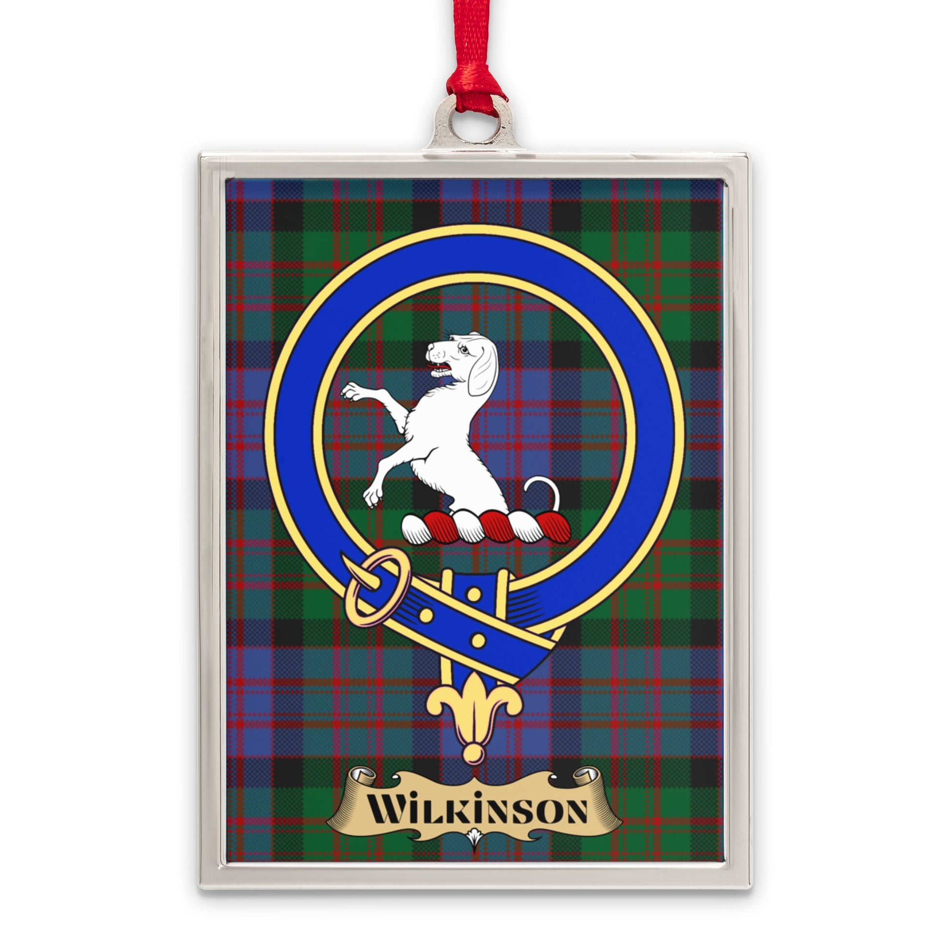 Wilkinson Crest Plaid Pattern Decorative Product