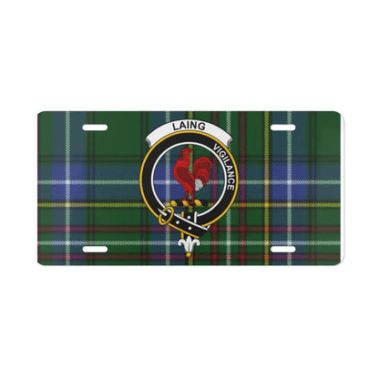 Scottish Heritage Tartan Design License Plate product