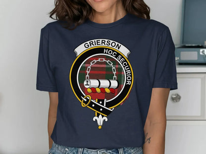 Grierson Family Crest Emblem Graphic Tee product