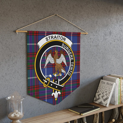 Straiton Family Crest Banner Scottish Home Decor product type