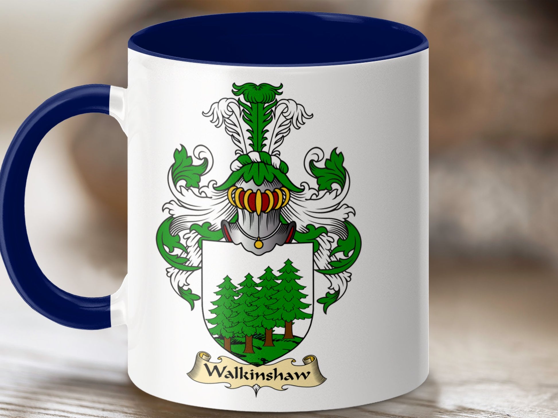 Walkinshaw Clan Coat of Arms Mug for Heritage Lovers - Living Stone Gifts