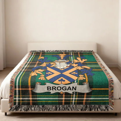 Brogan Family Crest Tartan Plaid Heritage product type