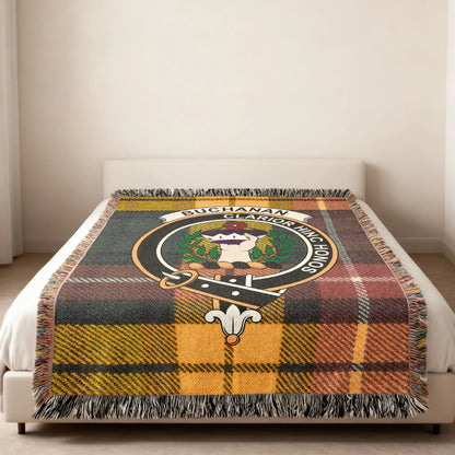 Buchanan Claridior Hinc Honos Plaid Blanket