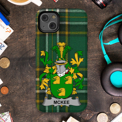 Tartan Patterned Phone Case with Mckee Design product type