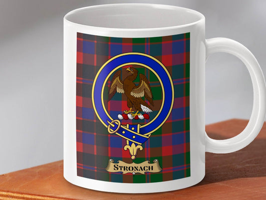 Stronach Scottish Clan Tartan Design Mug product