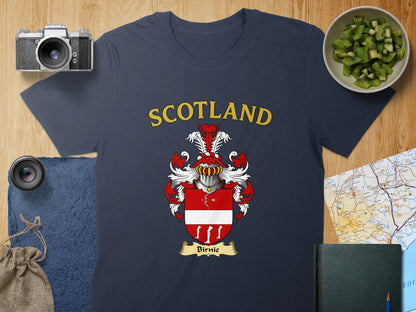 Scotland Birnie Coat of Arms Design T-shirt product type