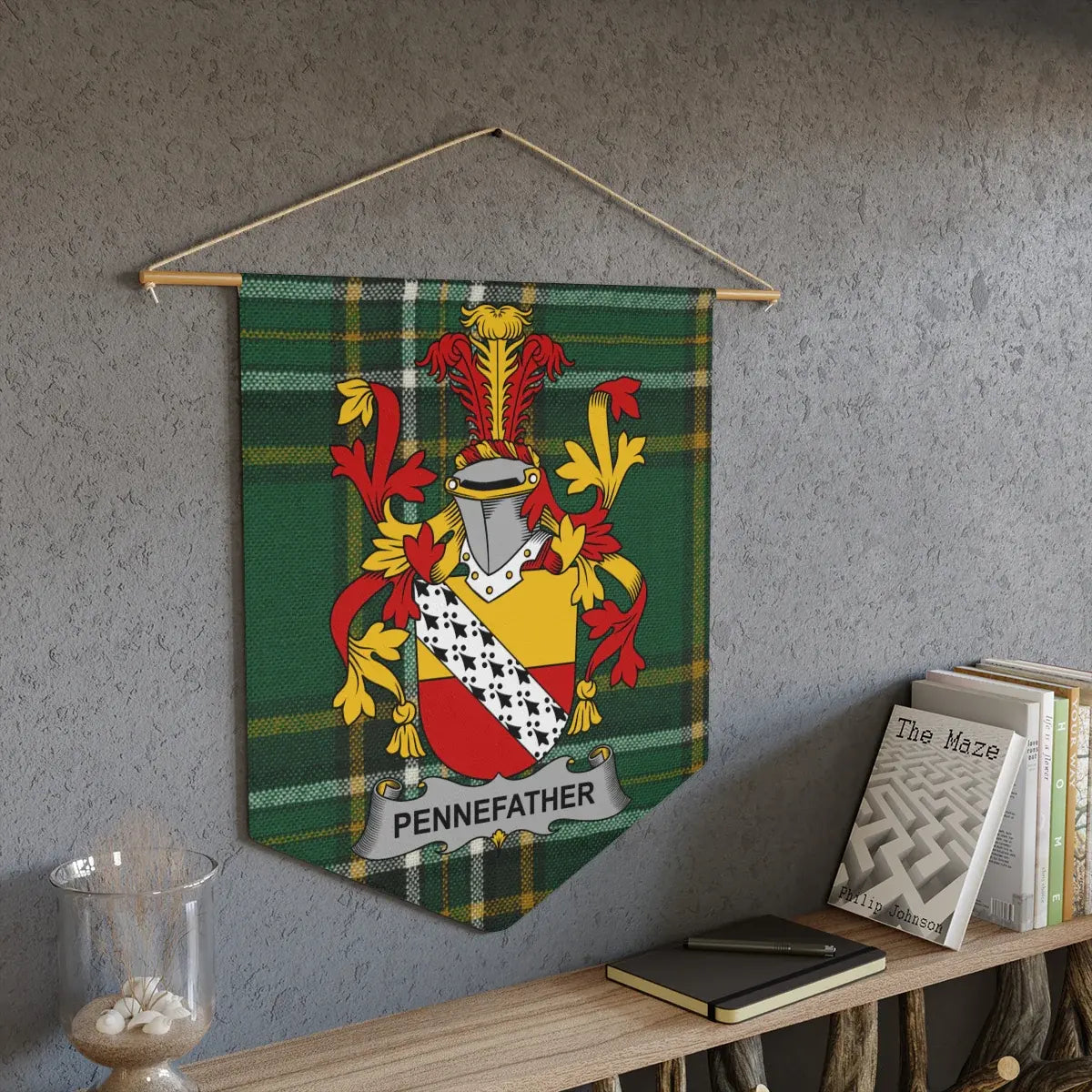 Customizable Family Crest Decorative Wall Hanging product