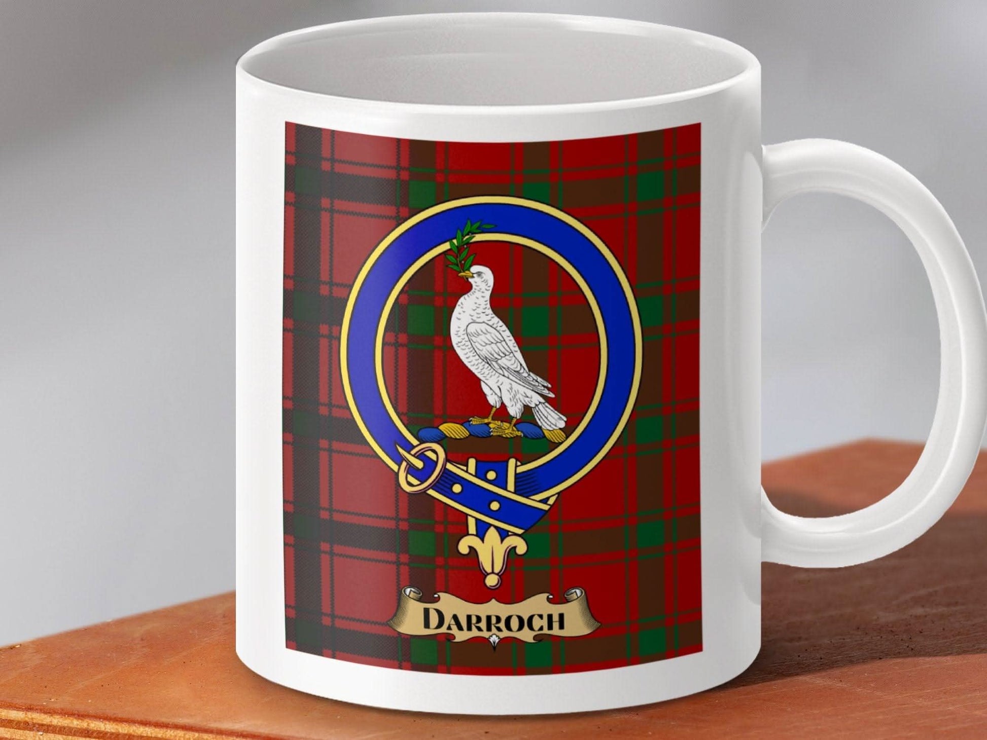Scottish Clan Darroch Tartan Coffee Mug product type