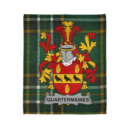 Quartermaines Clan Tartan Pattern Blanket product