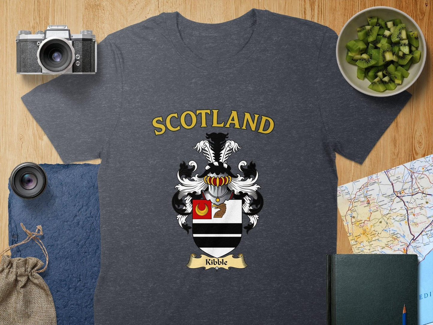 Kibble Clan Family Crest Scotland T-Shirts - Celtic Ancestry Gifts