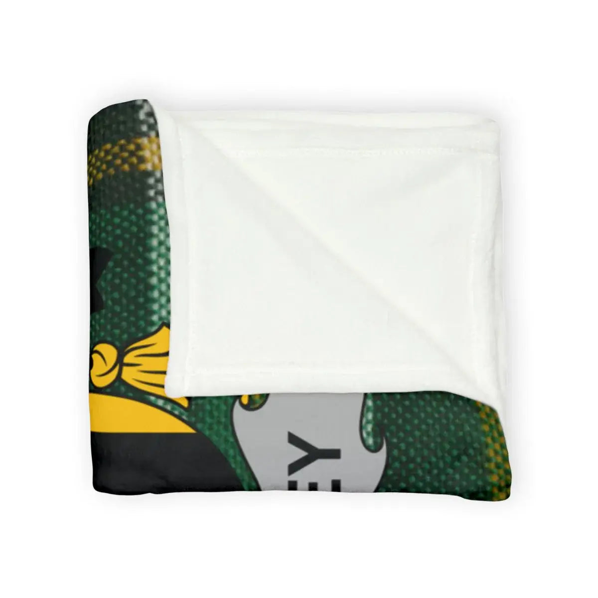 Cozy Green and Yellow Patterned Blanket product