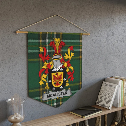 McAlister Clan Shield Plaid Wall Hanging Tapestry product