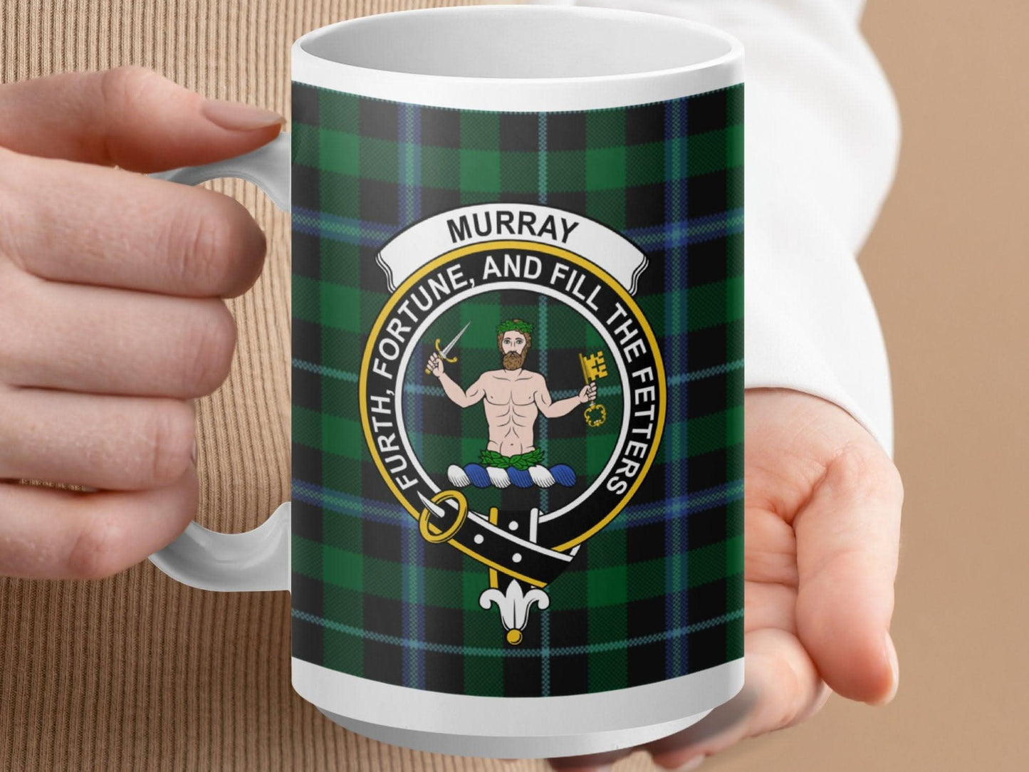 Murray Furth Fortune and Fill the Fetters mug product