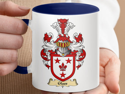 Clan Glass Scottish Clan Accent Coffee Mug - Living Stone Gifts