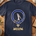 Young Scottish clan crest T-shirt in Navy