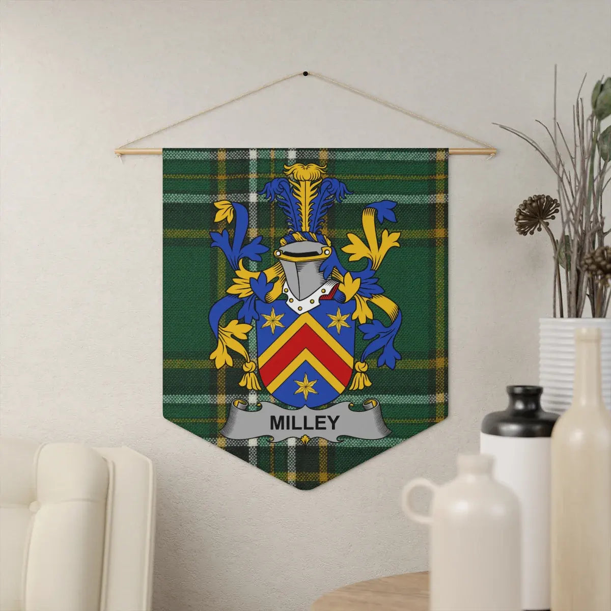 Custom Family Crest Wall Banner Tapestry Home Decor product type