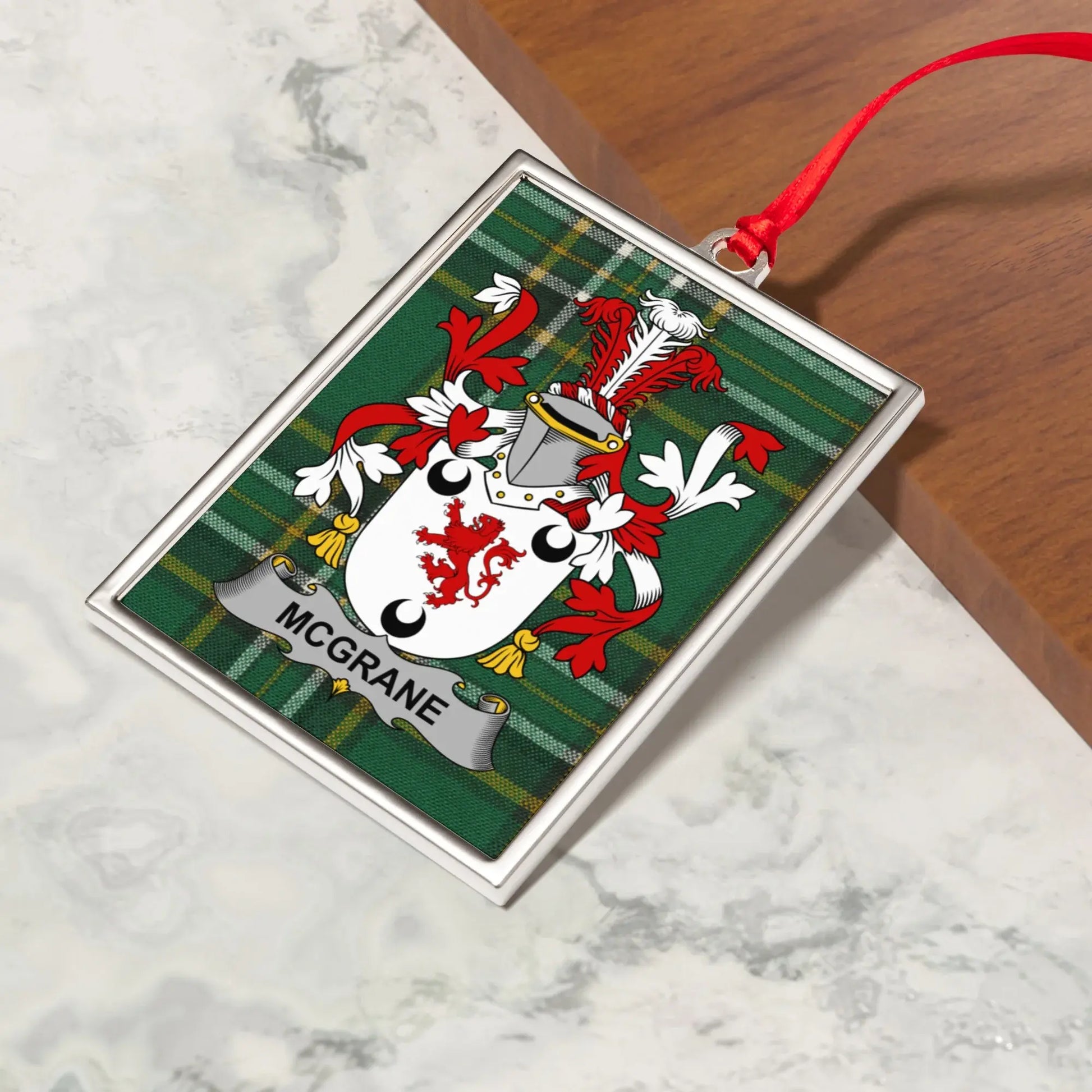 Family Crest Personalized Ornament product type